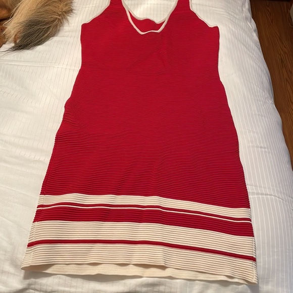 Lulus ribbed midi fitted dress - Picture 2 of 4